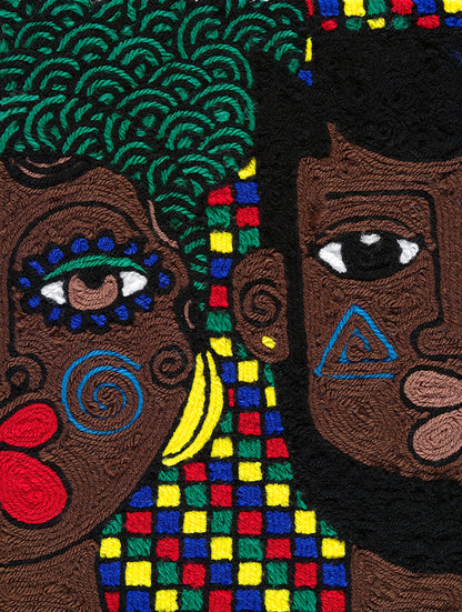 Better Half, 2025 - Original Yarn on Canvas Board