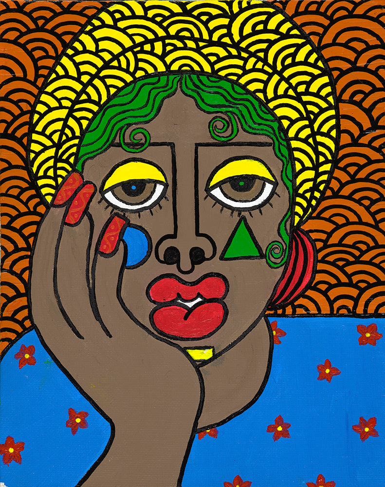 Tell Me More, 2025 - Signed Print 12x15"