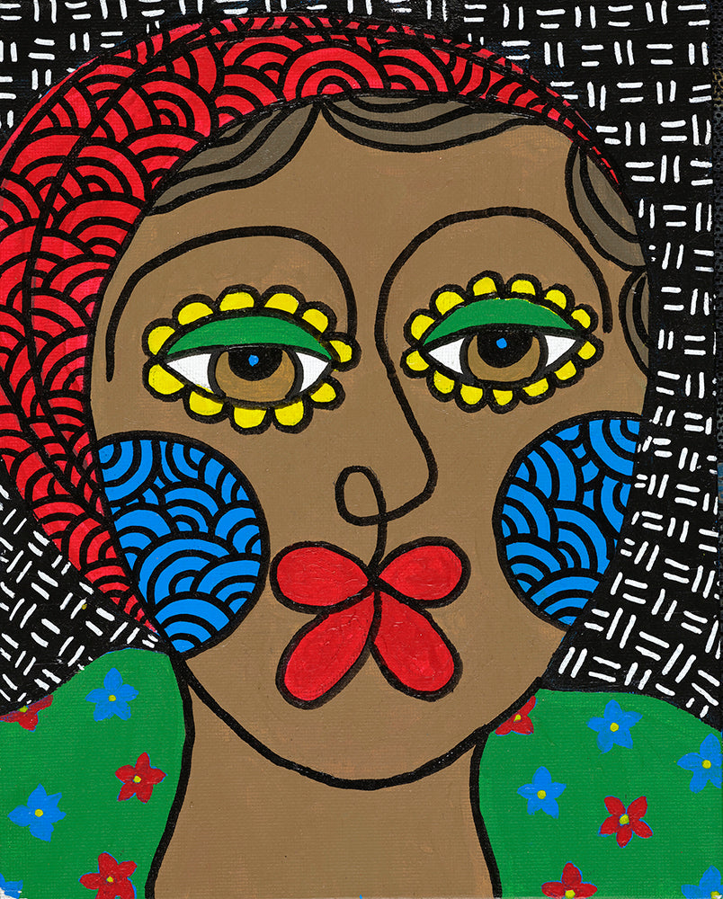 Xenobia, 2025 - Signed Print 12x15"